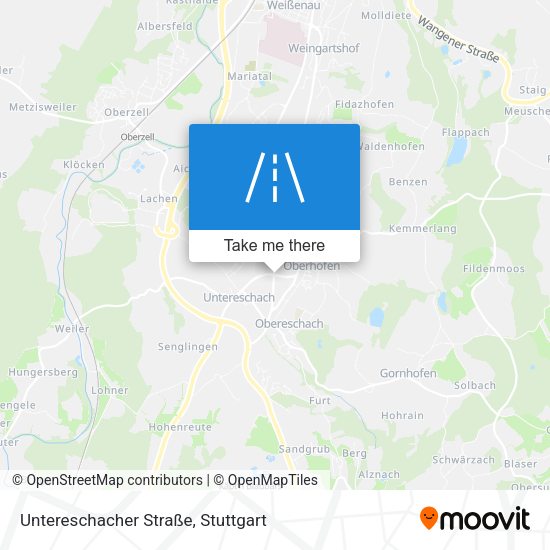 Untereschacher Straße map