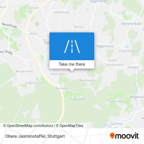Obere Jasminstaffel map