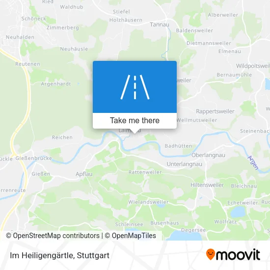 Карта Im Heiligengärtle