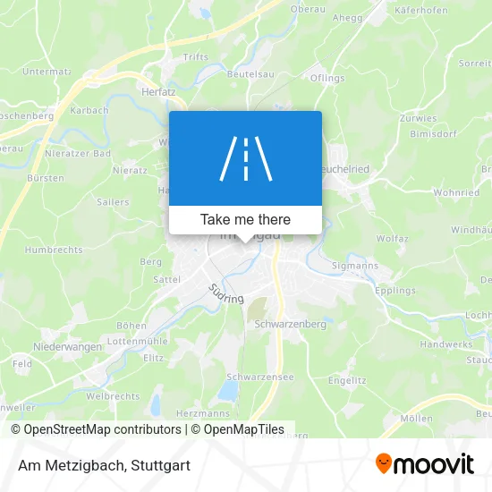 Карта Am Metzigbach