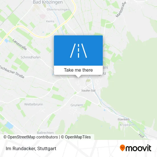 Карта Im Rundacker