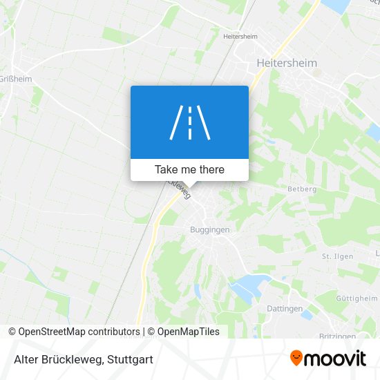 Alter Brückleweg map