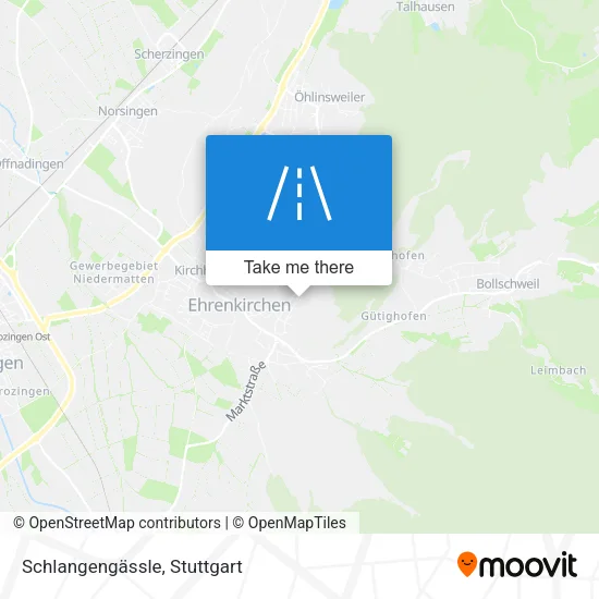 Карта Schlangengässle