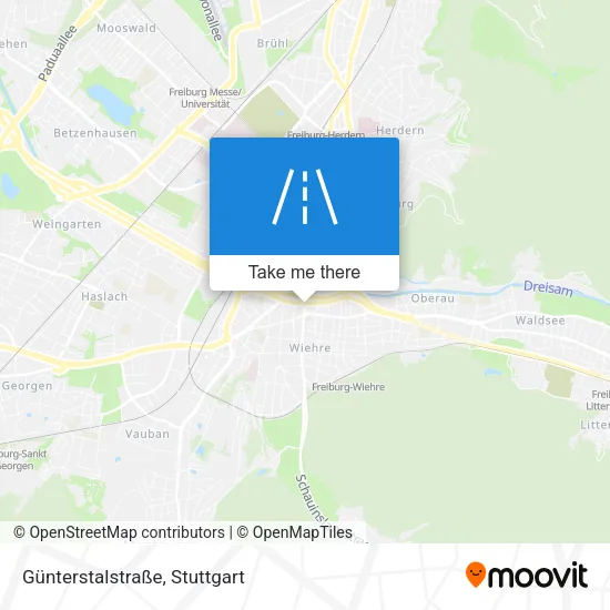 Günterstalstraße map