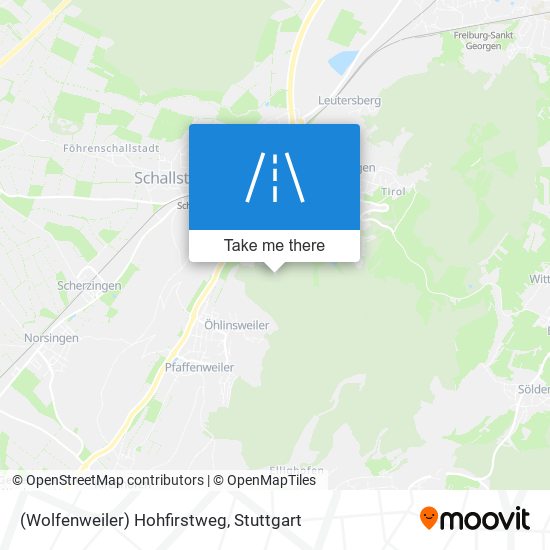 Карта (Wolfenweiler) Hohfirstweg