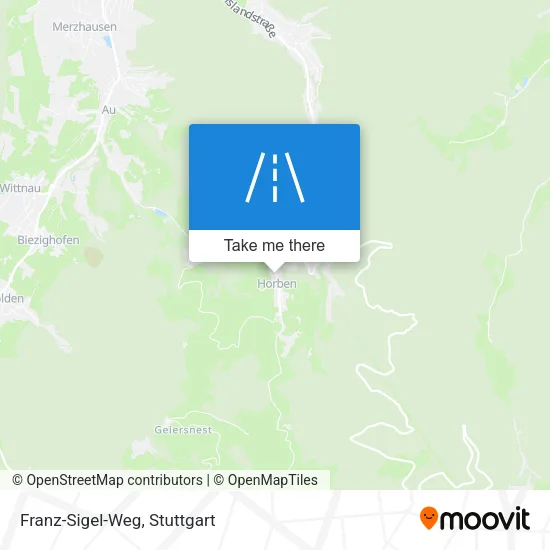Карта Franz-Sigel-Weg