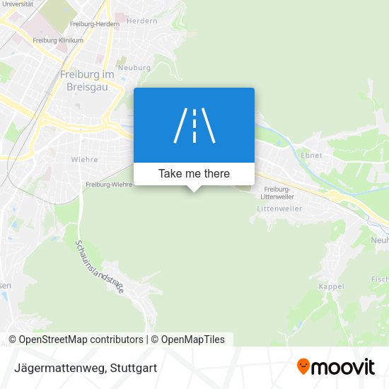 Jägermattenweg map