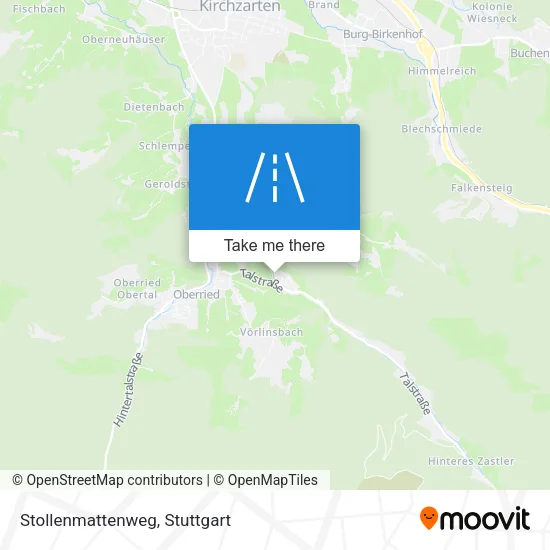 Карта Stollenmattenweg