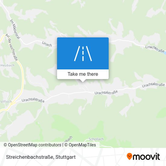 Streichenbachstraße map