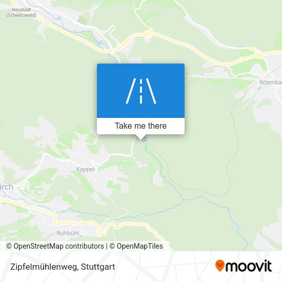 Карта Zipfelmühlenweg