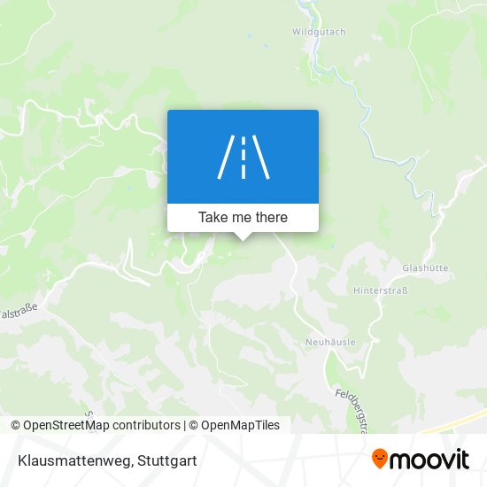 Klausmattenweg map