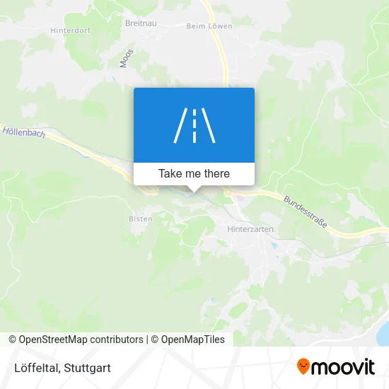 Карта Löffeltal
