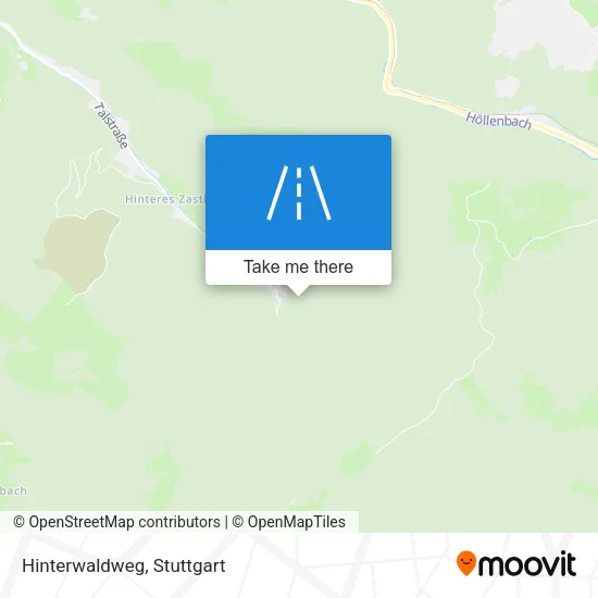 Карта Hinterwaldweg