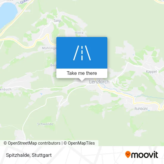 Карта Spitzhalde