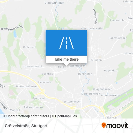 Grötzelstraße map