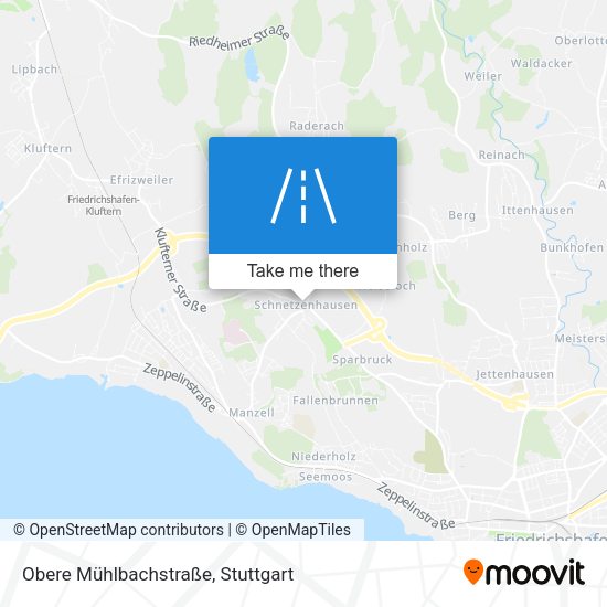 Obere Mühlbachstraße map
