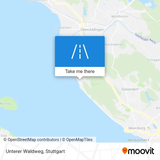 Карта Unterer Waldweg