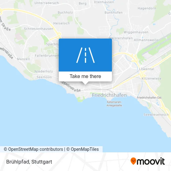 Карта Brühlpfad