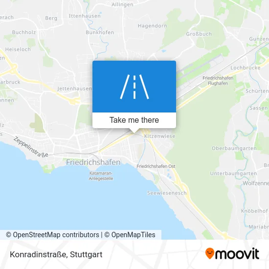 Карта Konradinstraße
