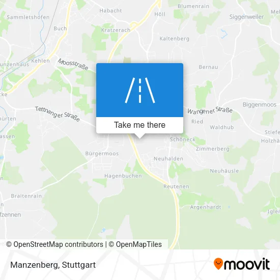 Manzenberg map