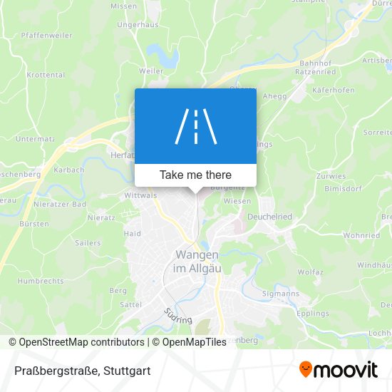 Praßbergstraße map