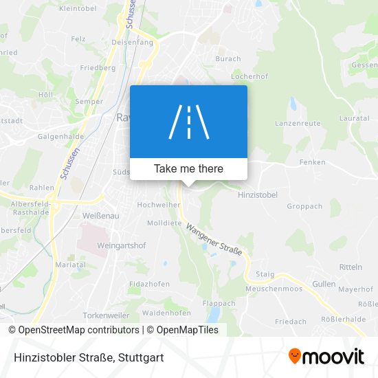 Hinzistobler Straße map
