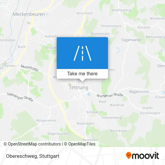 Карта Obereschweg