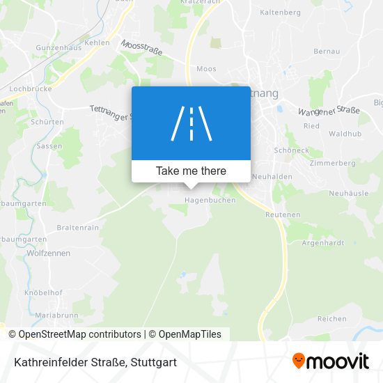 Kathreinfelder Straße map