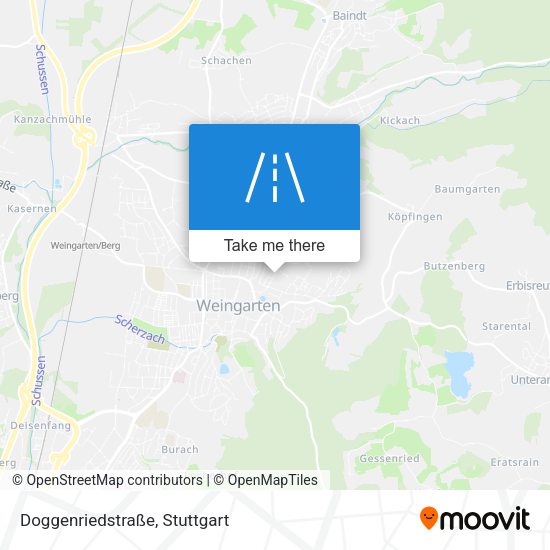 Doggenriedstraße map