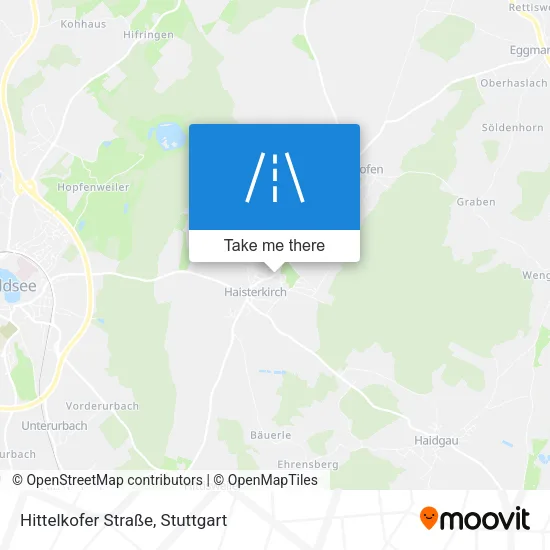 Hittelkofer Straße map