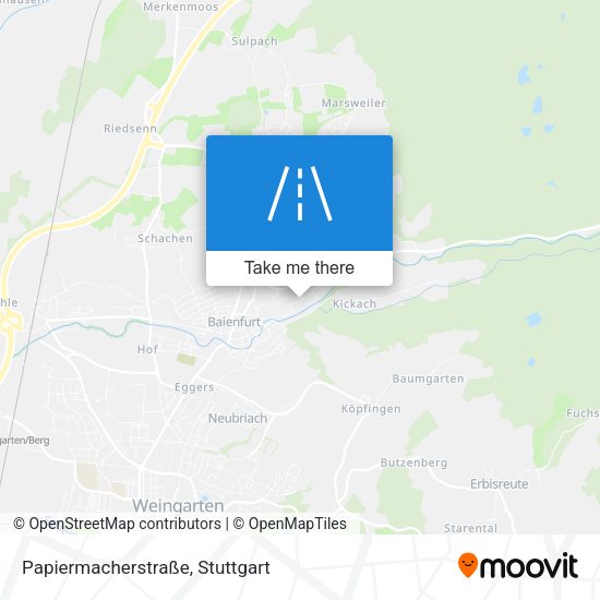 Papiermacherstraße map