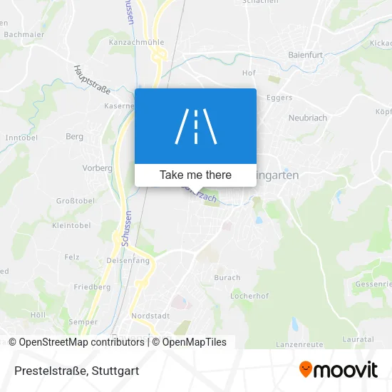 Prestelstraße map