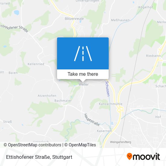 Ettishofener Straße map