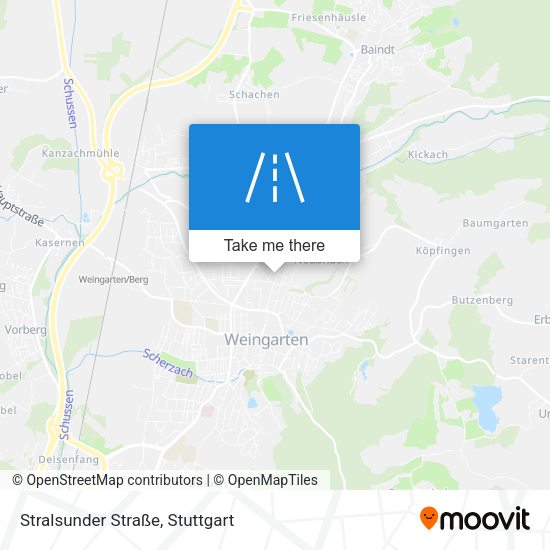 Карта Stralsunder Straße