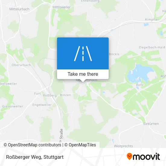 Карта Roßberger Weg