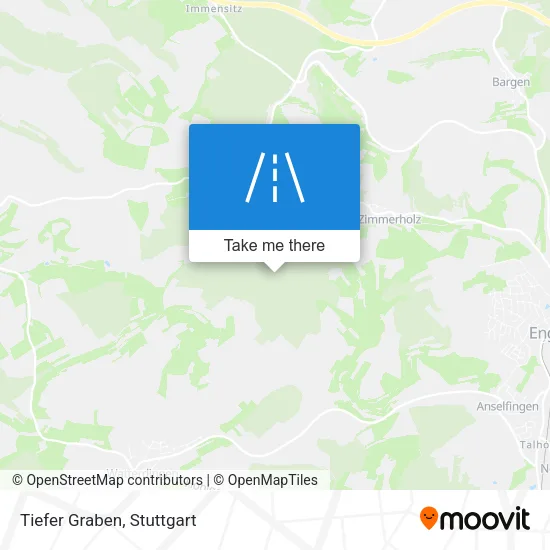 Карта Tiefer Graben