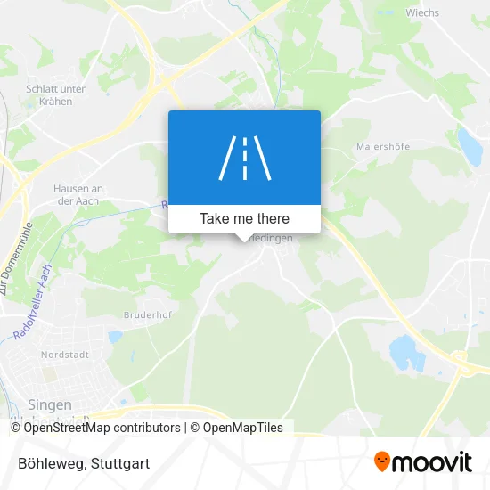 Карта Böhleweg