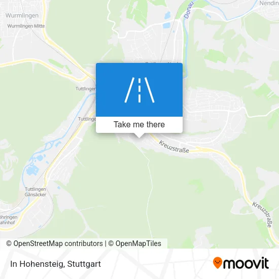 Карта In Hohensteig