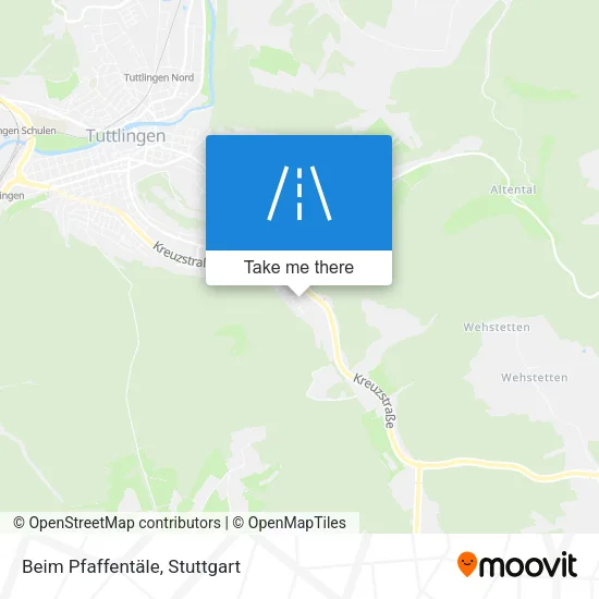 Карта Beim Pfaffentäle