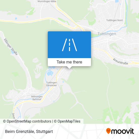 Beim Grenztäle map