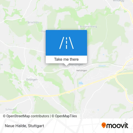 Карта Neue Halde