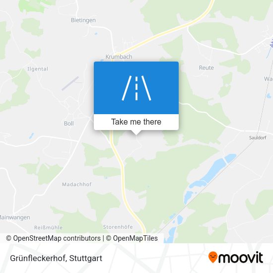 Grünfleckerhof map