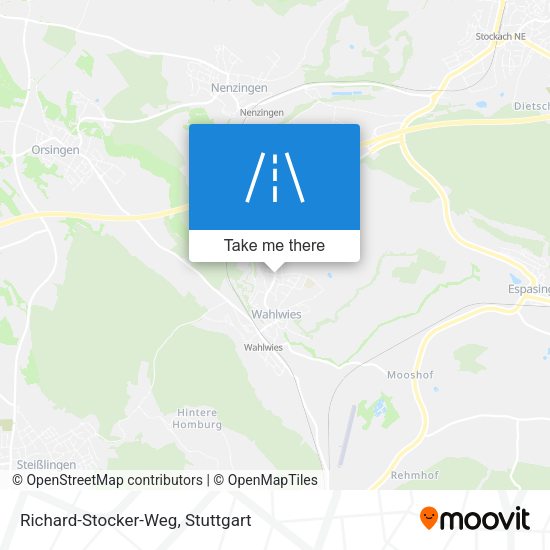 Richard-Stocker-Weg map