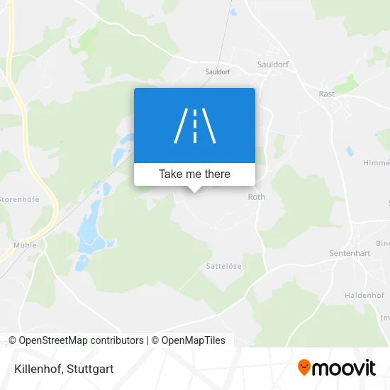 Карта Killenhof