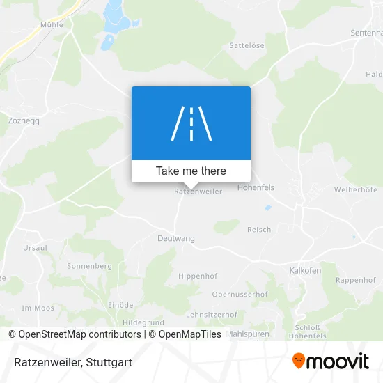 Карта Ratzenweiler