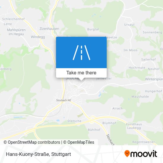 Hans-Kuony-Straße map