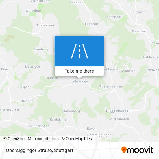 Obersigginger Straße map