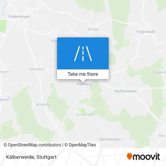 Карта Kälberweide