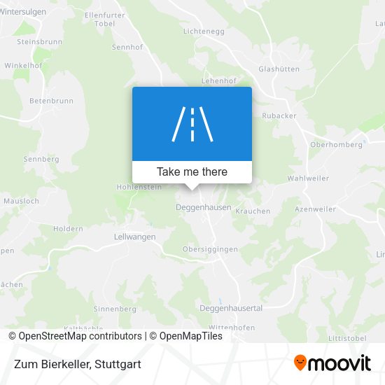 Карта Zum Bierkeller