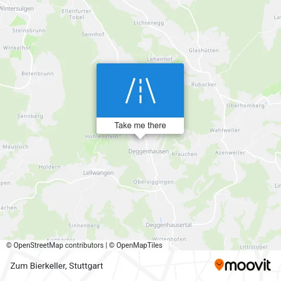 Карта Zum Bierkeller